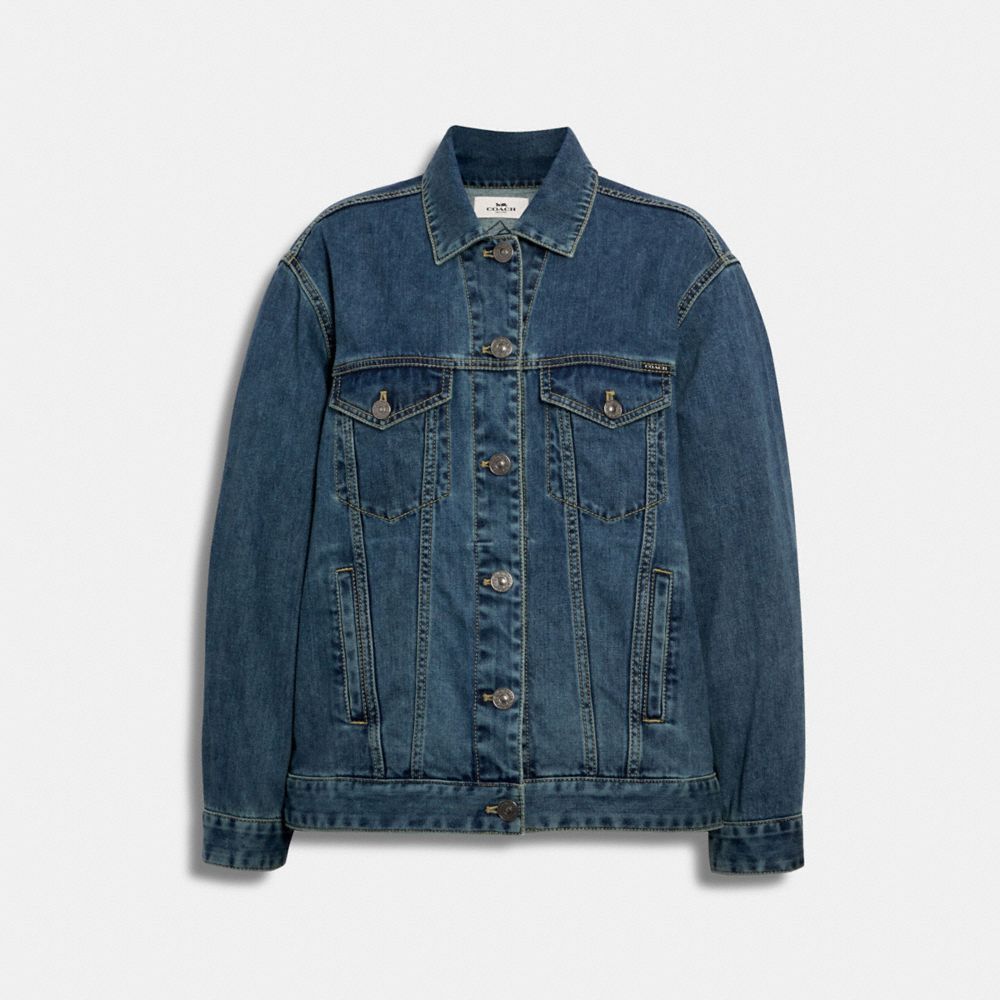 COACH® Outlet Signature Relaxed Denim Jacket