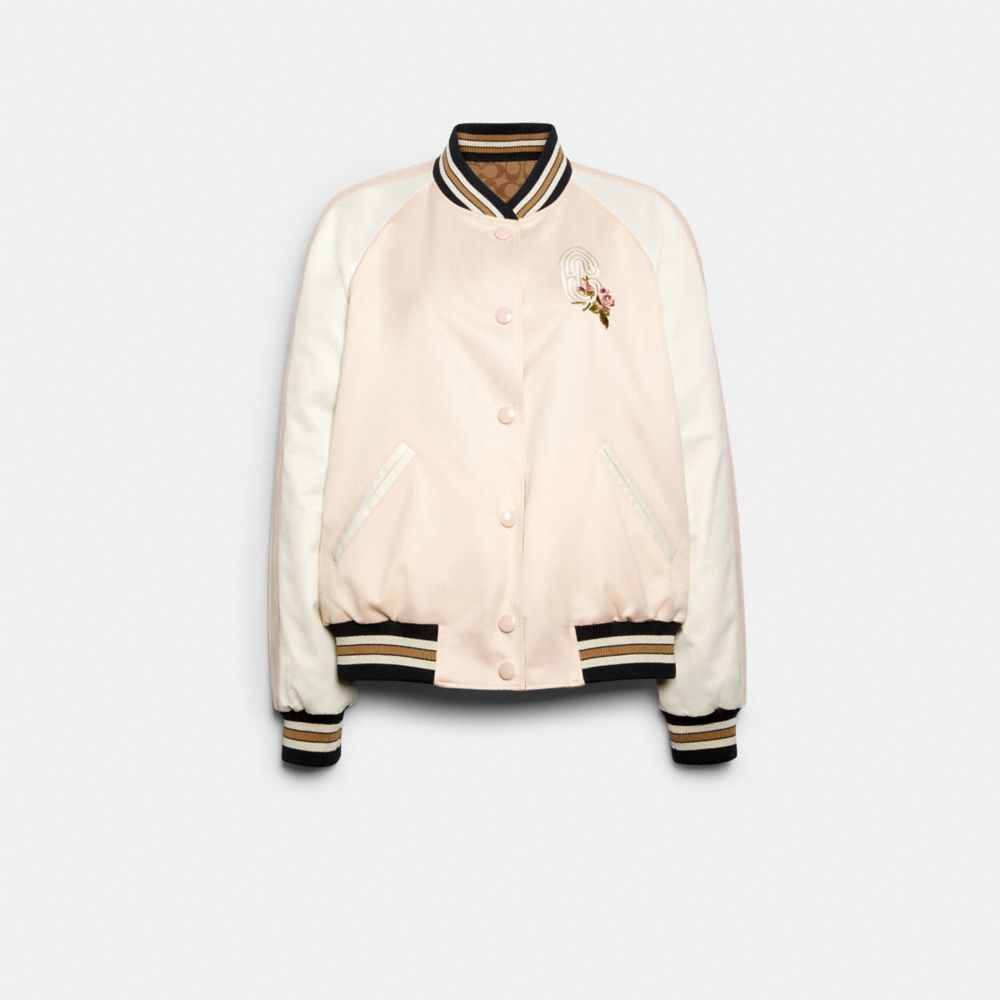 COACH® Outlet | Reversible Signature Souvenir Jacket