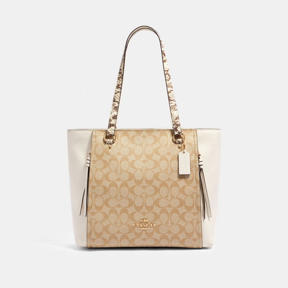 marlon tote in signature canvas