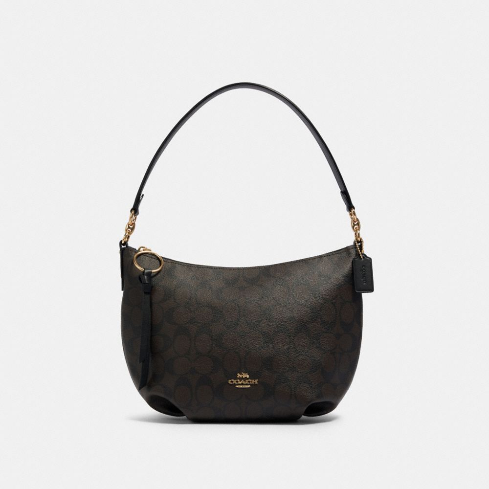 COACH® Outlet Small Skylar Hobo In Signature Canvas