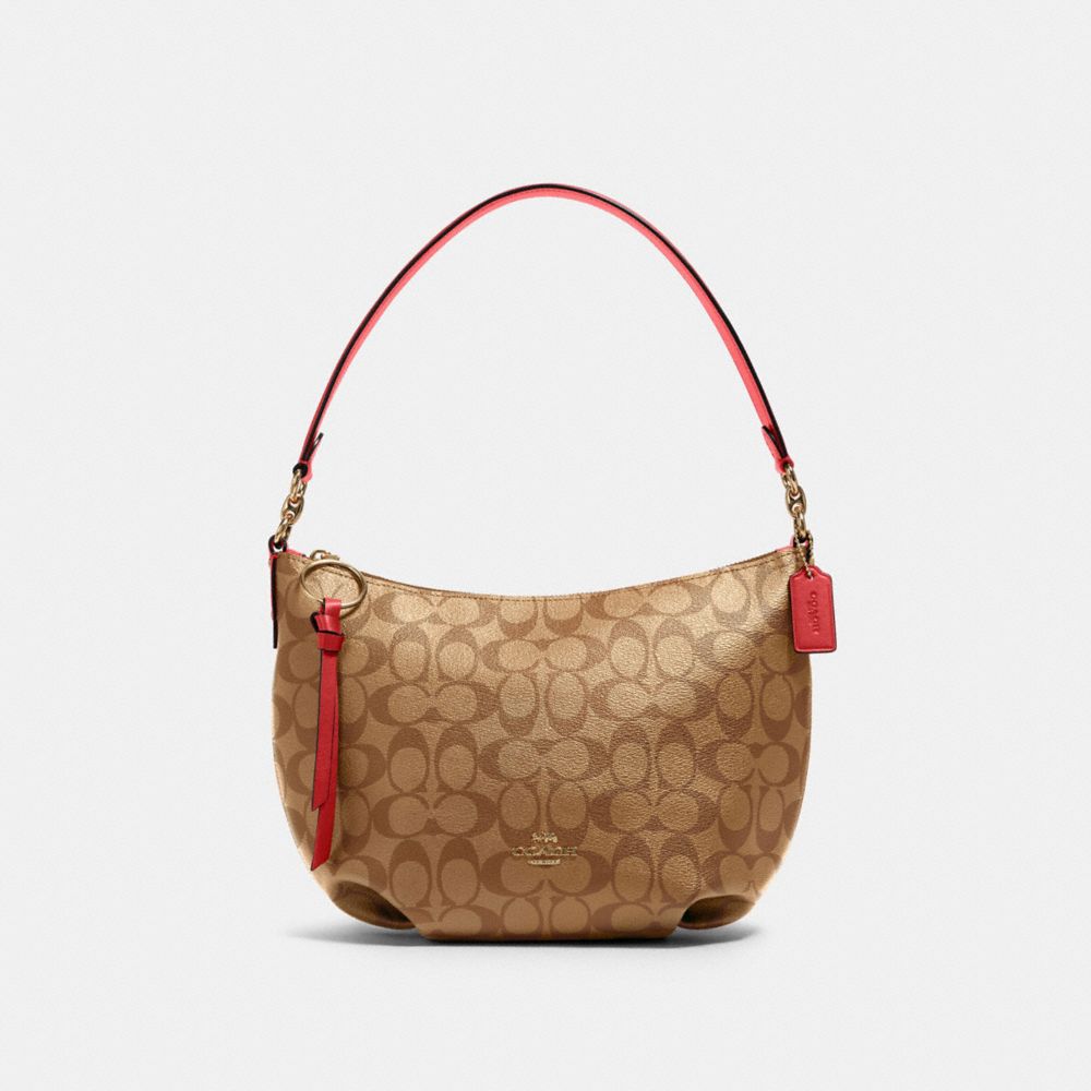 COACH® Outlet Small Skylar Hobo In Signature Canvas