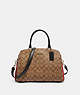 Lillie Carryall In Colorblock Signature Canvas