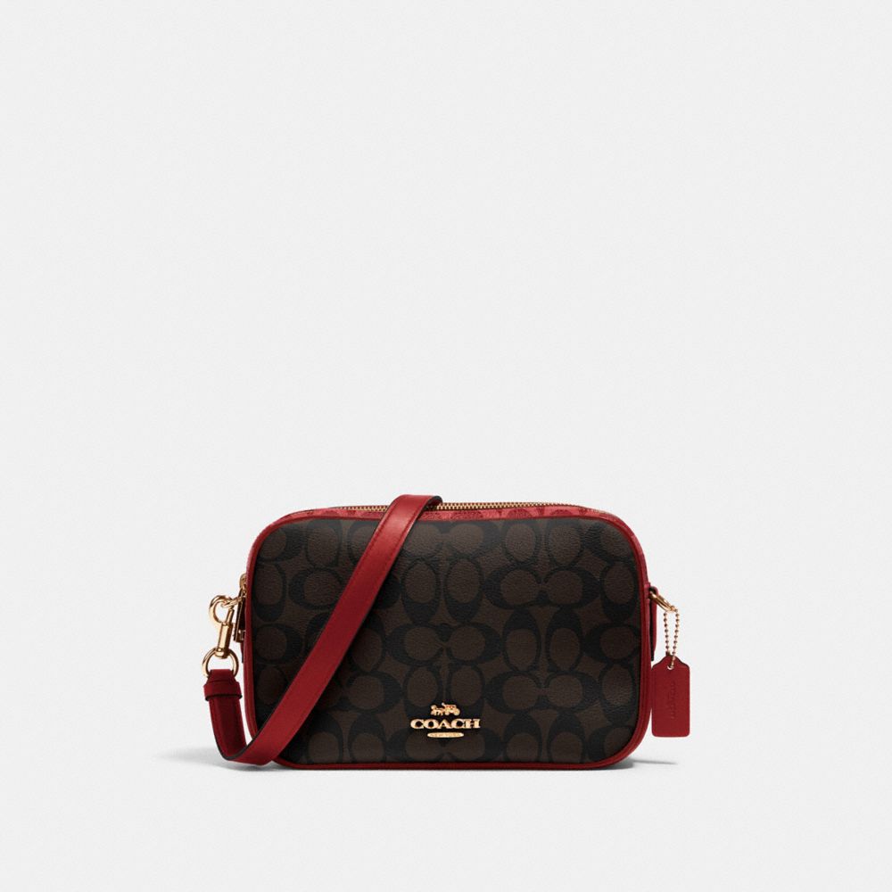 COACH® Outlet Jes Crossbody In Blocked Signature Canvas