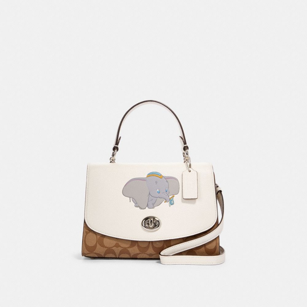 COACH® Outlet Disney X Coach Tilly Top Handle Satchel In Signature