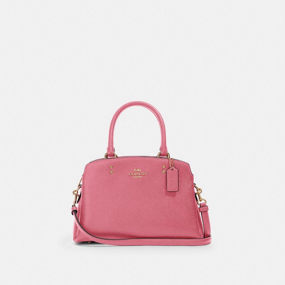 coach lillie carryall red