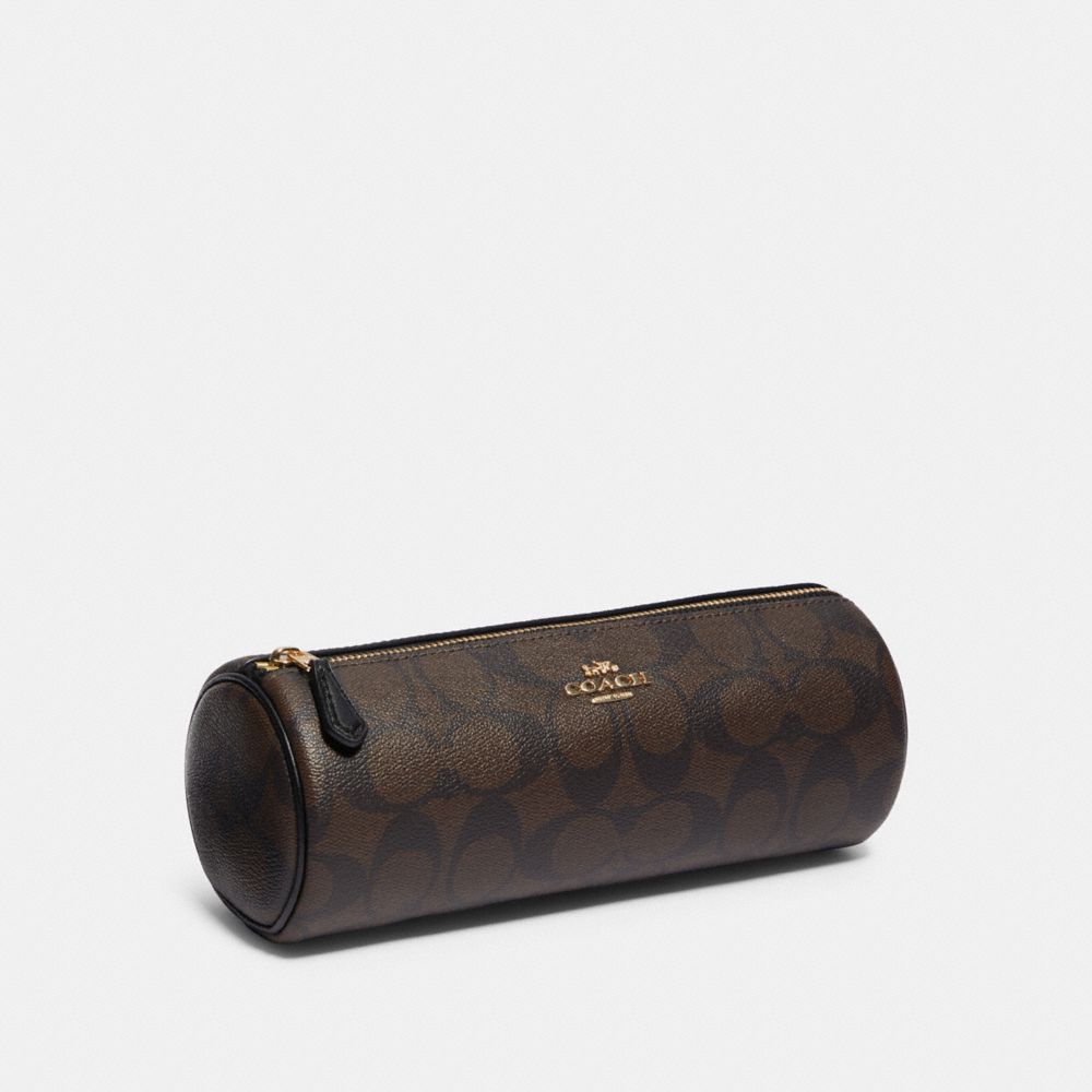 COACH® Outlet Makeup Brush Holder In Signature Canvas