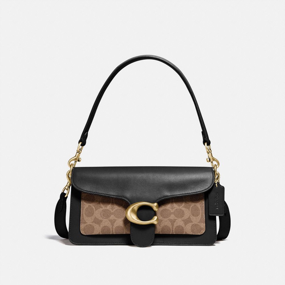 91215 - Coach Tabby Shoulder Bag 26 With Signature Canvas in 2023