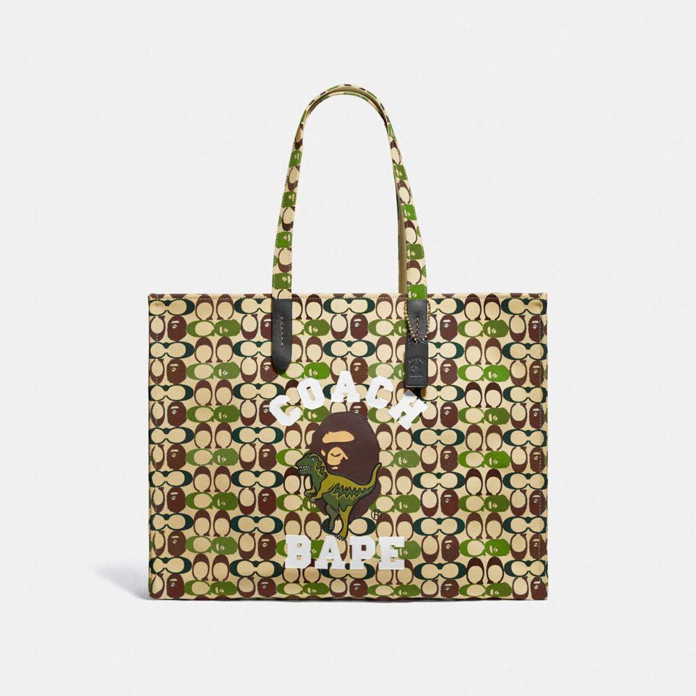 完売 - COACH Koki着用‼️レア‼️❤️BAPE® 47 COACH❤️Tote x トート