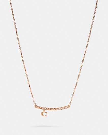 COACH® Outlet | Interlocking Open Circle Pendant Necklace