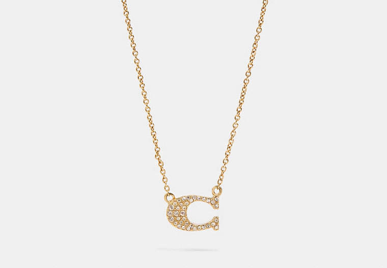Pave Signature Necklace image number 0