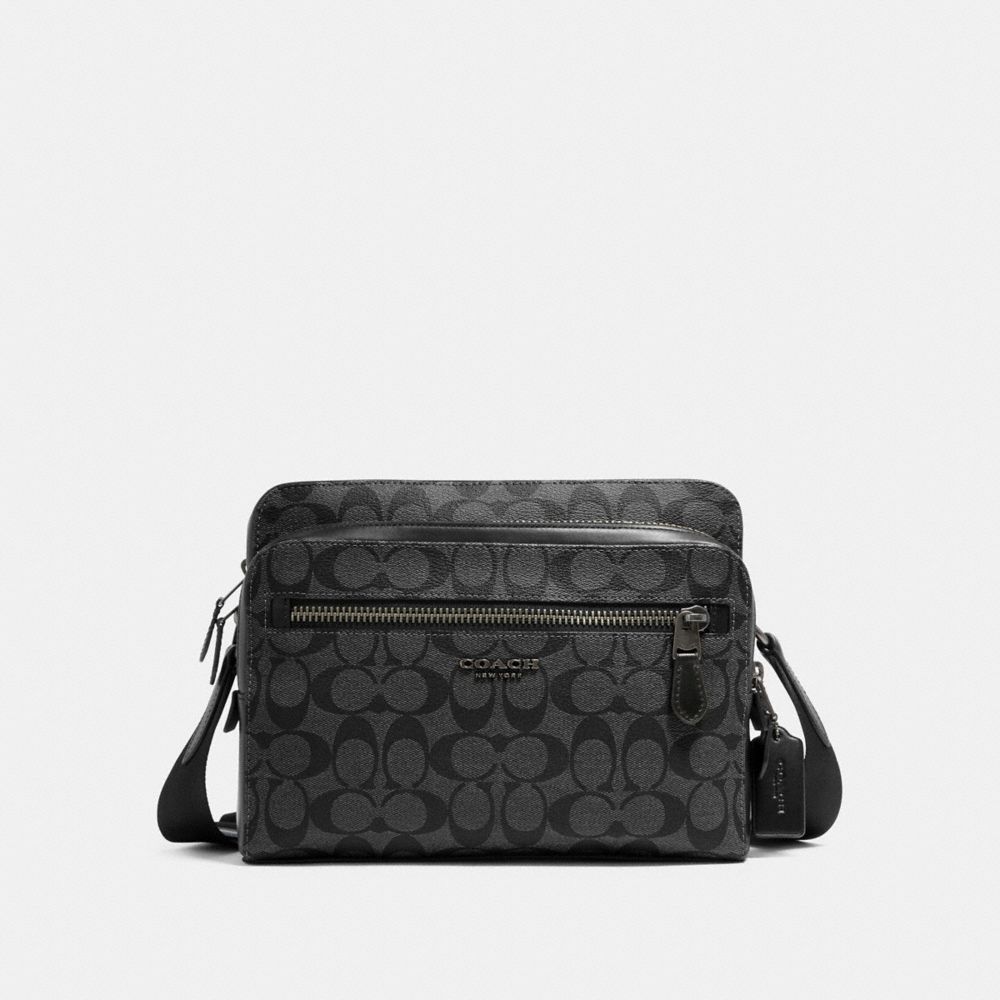 COACH® Outlet West Camera Bag In Signature Canvas