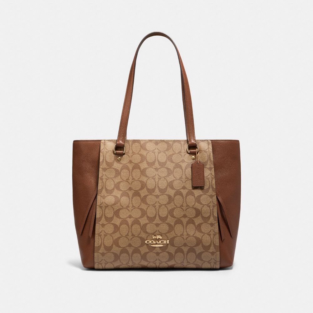 marlon tote in signature canvas