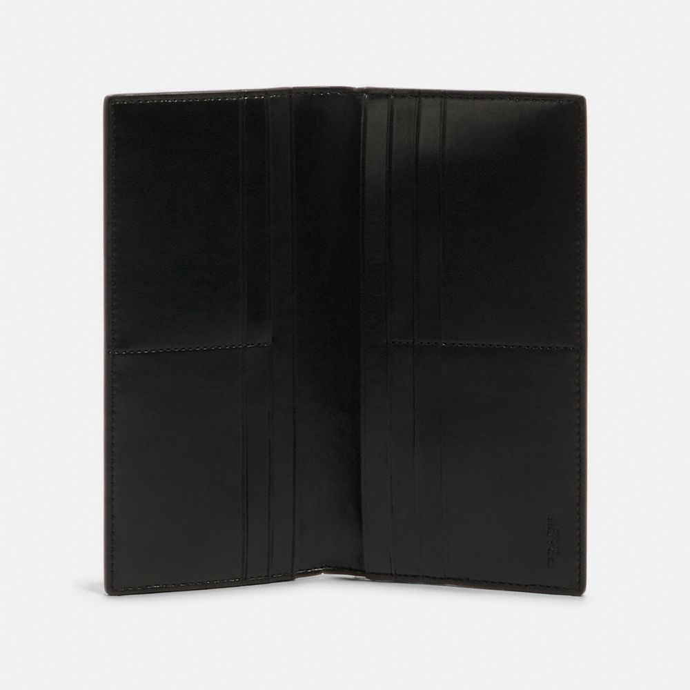 COACH®,Modern Breast Pocket Wallet In Sig Pvc,,Inside View,Top View