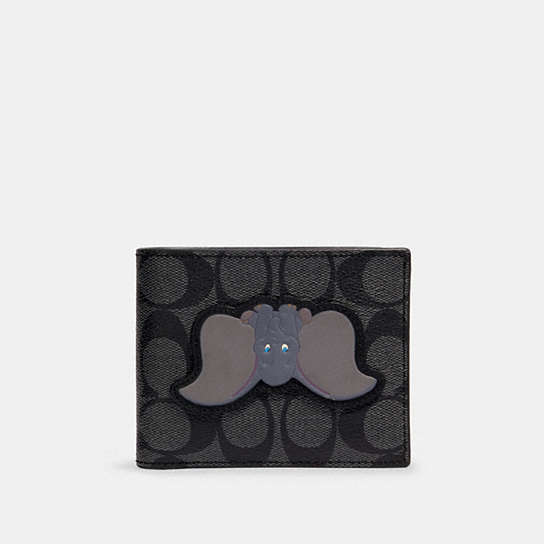 COACH® Outlet | Disney X Coach 3 In 1 Wallet In Signature Canvas