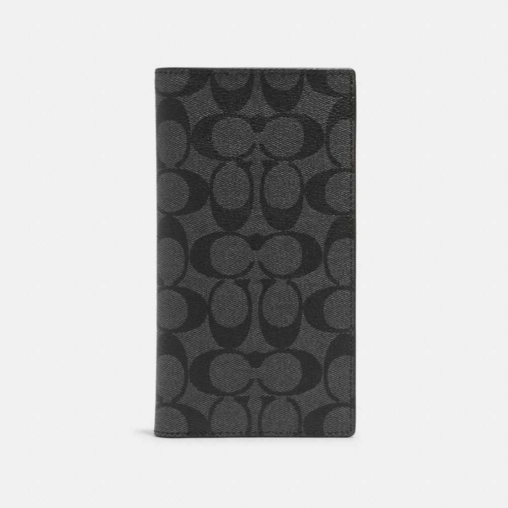 coach slim passport wallet