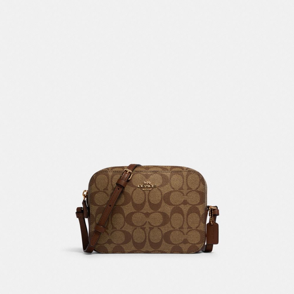 COACH® Outlet Mini Camera Bag In Signature Canvas