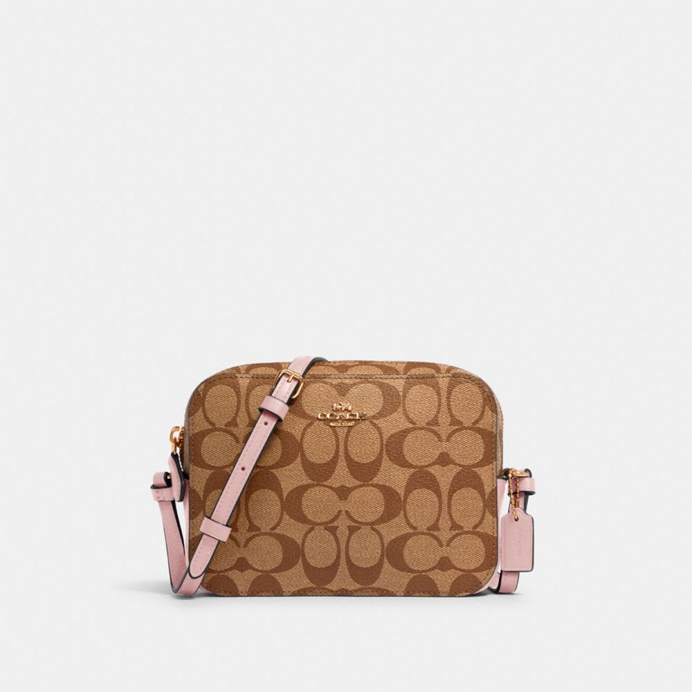 COACH® Outlet Mini Camera Bag In Signature Canvas