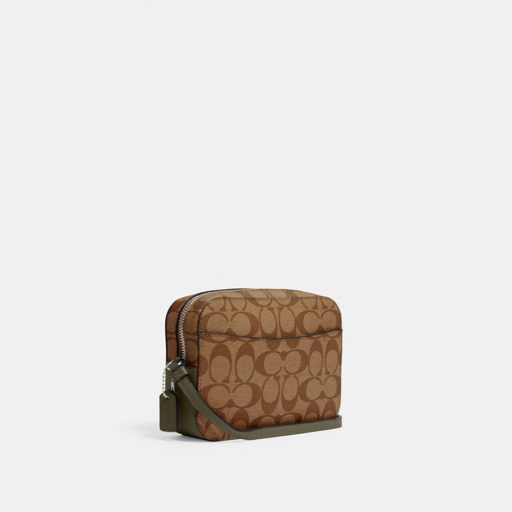 COACH® Outlet Mini Camera Bag In Signature Canvas
