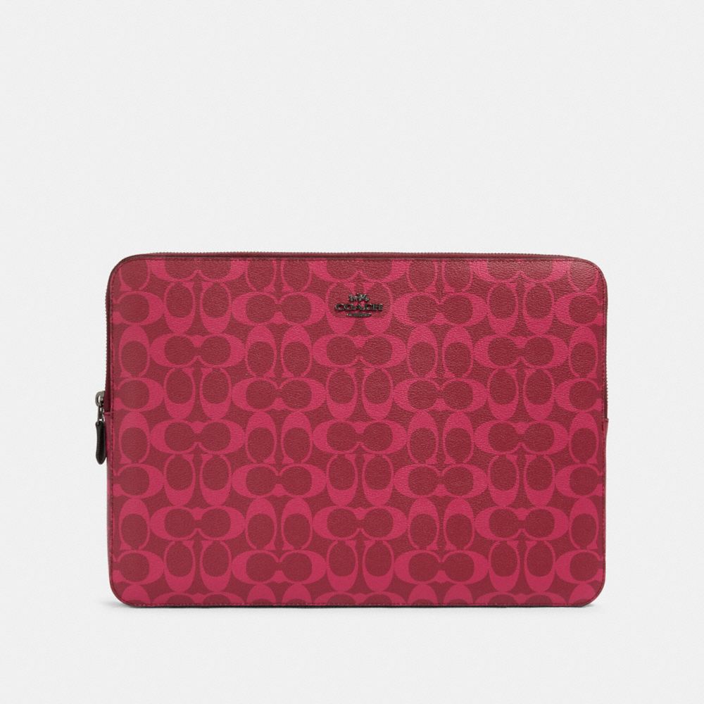 COACH® Outlet | Laptop Sleeve In Signature Canvas