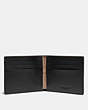 Slim Billfold Wallet With Signature Canvas Detail