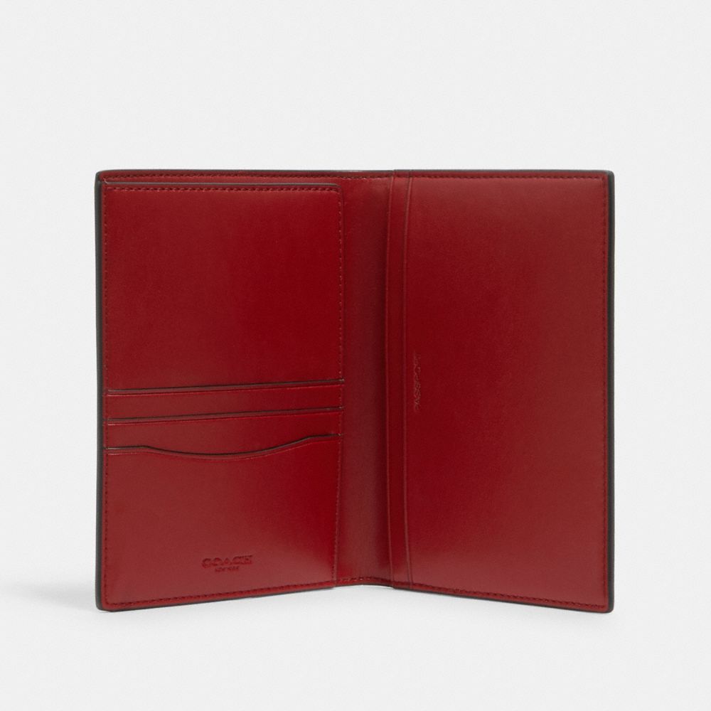 COACH® Outlet Passport Case In Signature Canvas