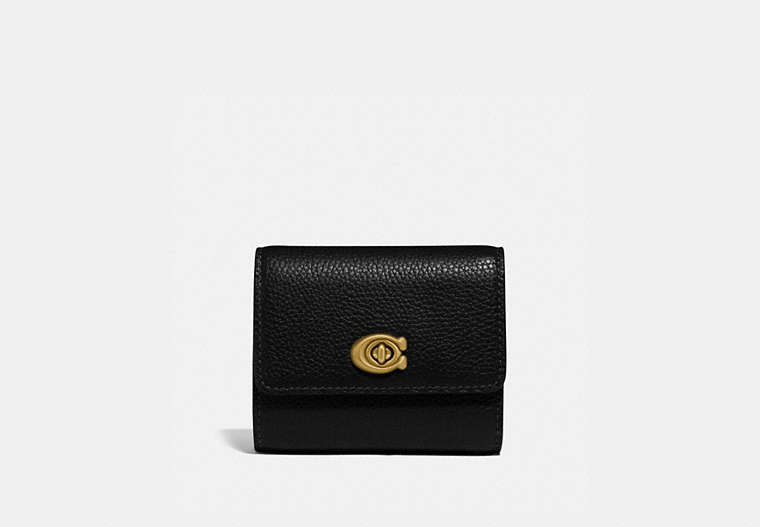 COACH® | Signature Turnlock Small Wallet