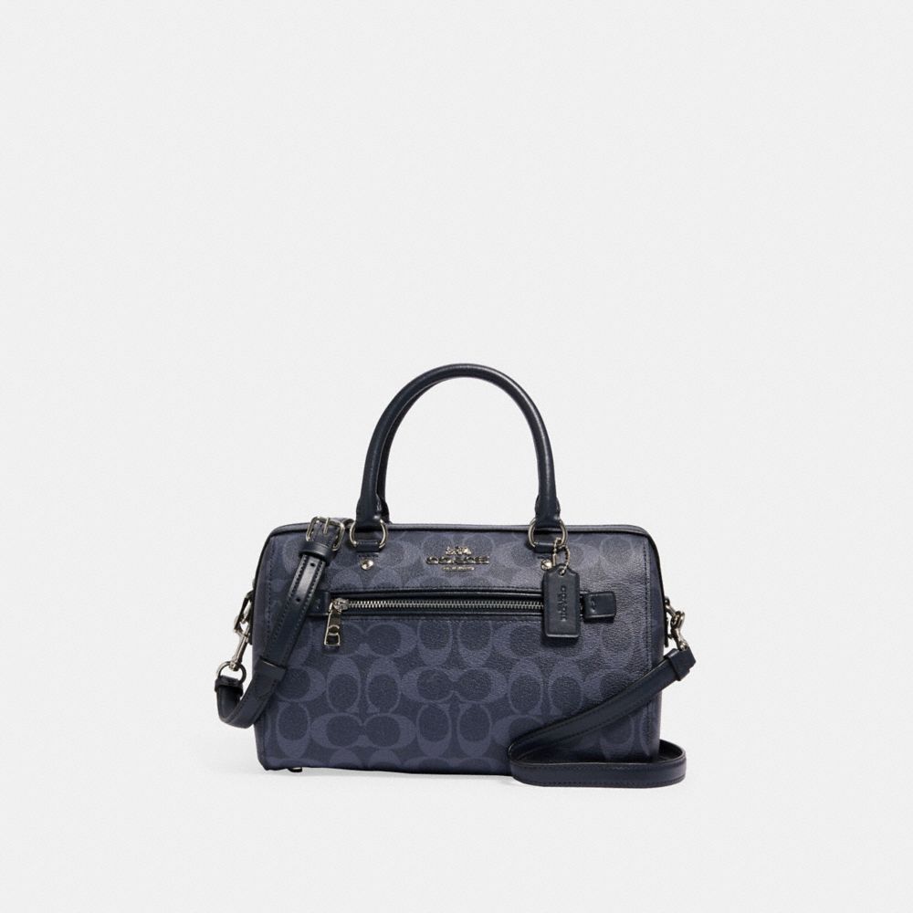 COACH® Outlet Rowan Satchel In Signature Canvas