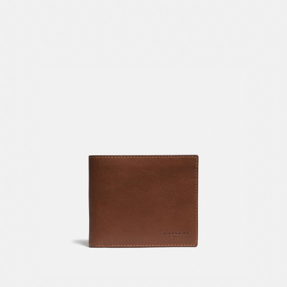 Michigan Slim Brown Bifold Wallet