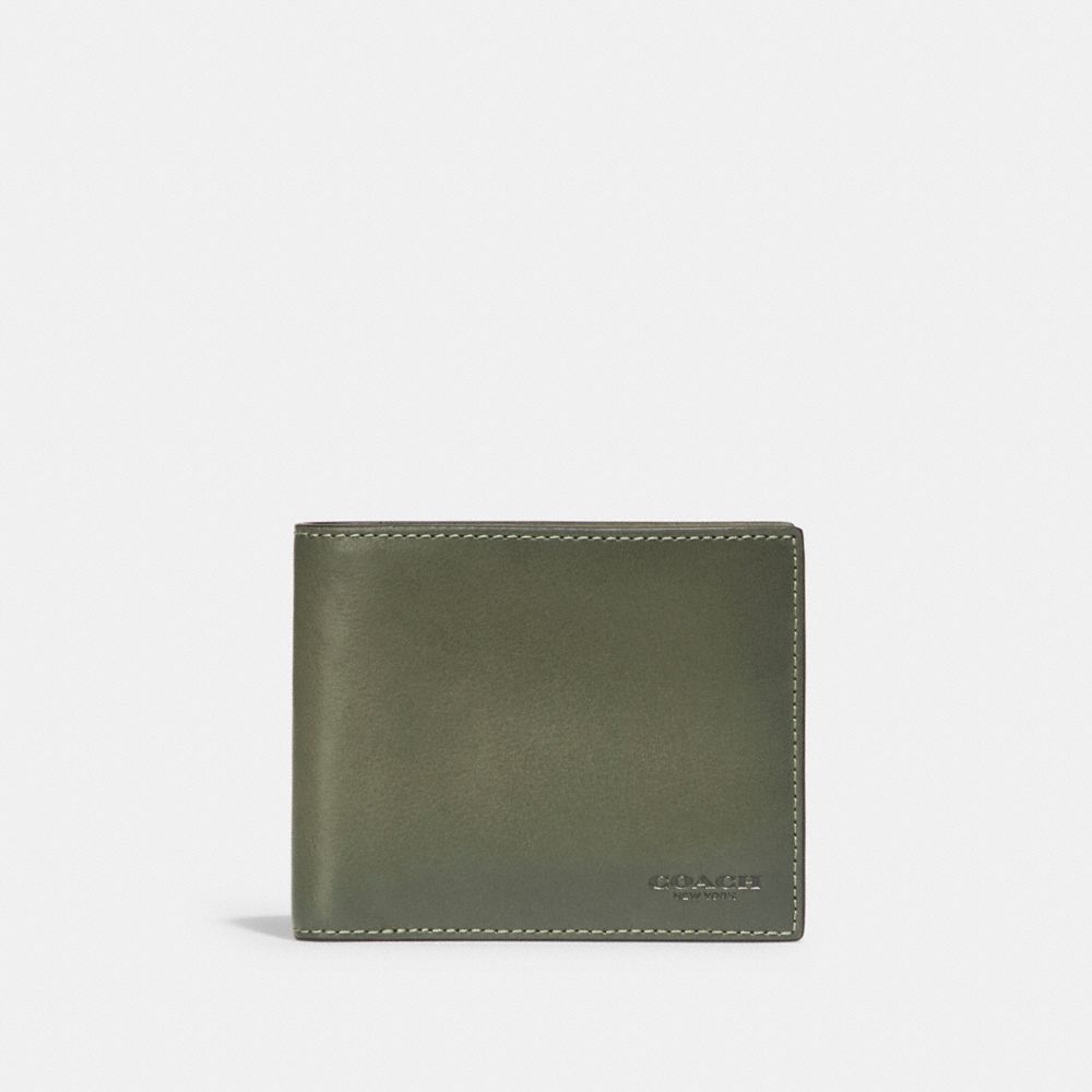 Coach 3 in 1 Wallet Army Green