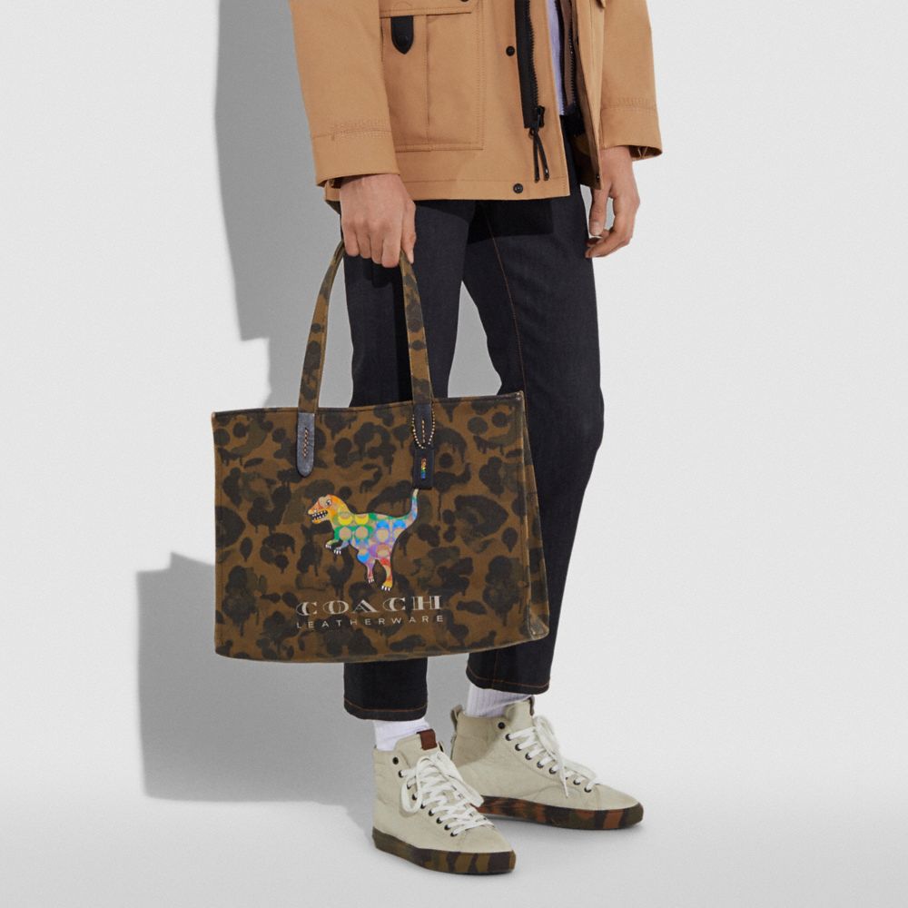 COACH® | Tote 42 With Rainbow Signature Rexy