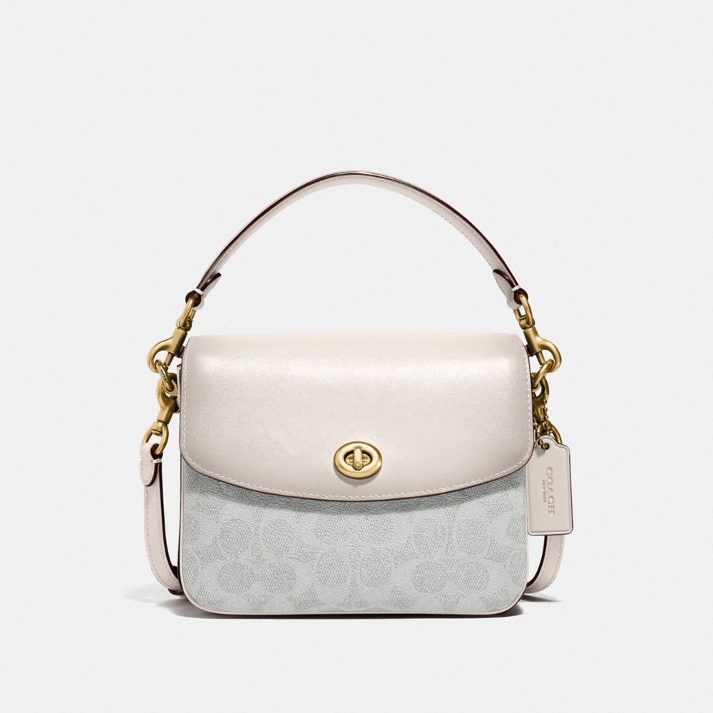 Coach Cassie Crossbody 19 In Signature Canvas In Brass/tan Rust ModeSens