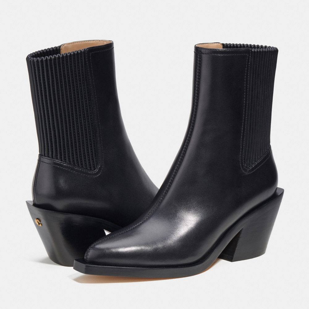 Coach Prestyn Bootie In Black