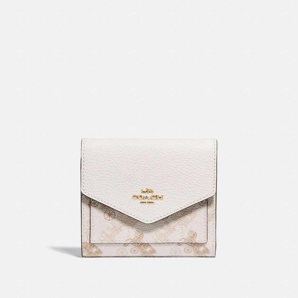 COACH® Small Wallet With Horse And Carriage Print