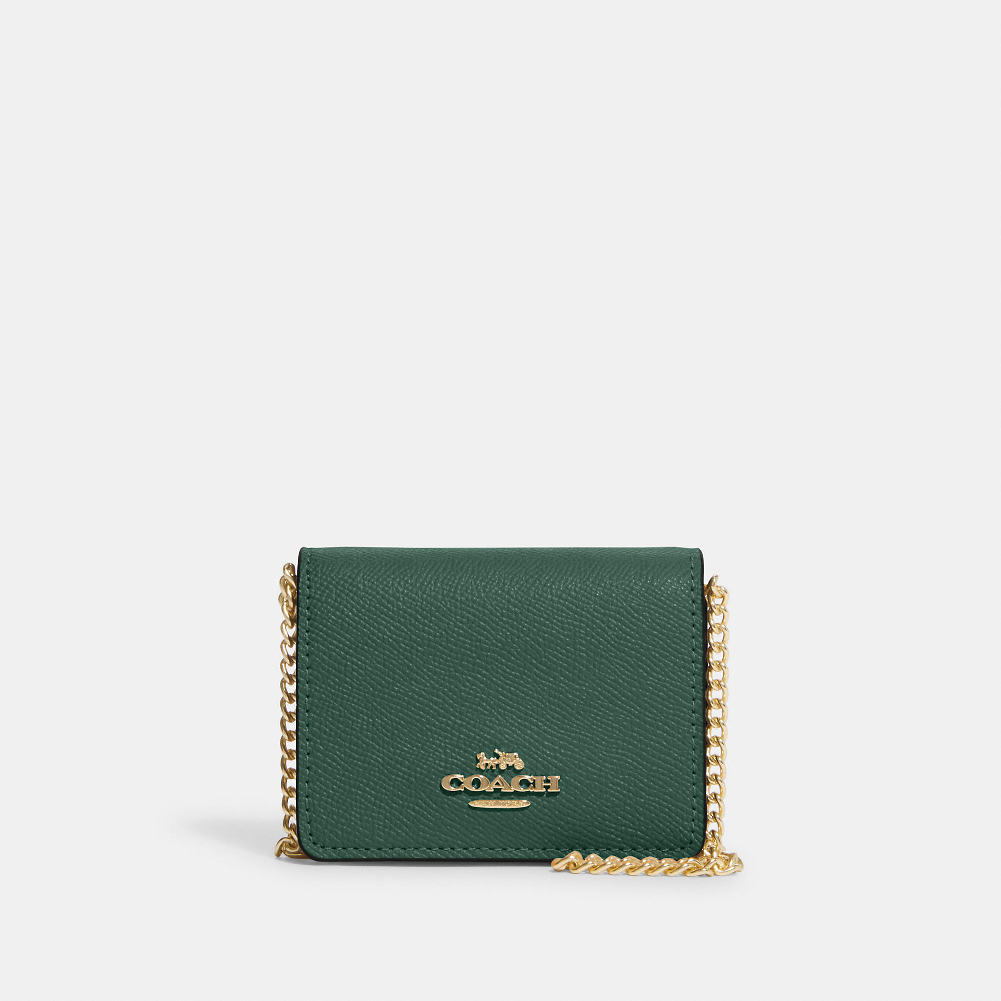 COACH OUTLET MINI WALLET ON A CHAIN