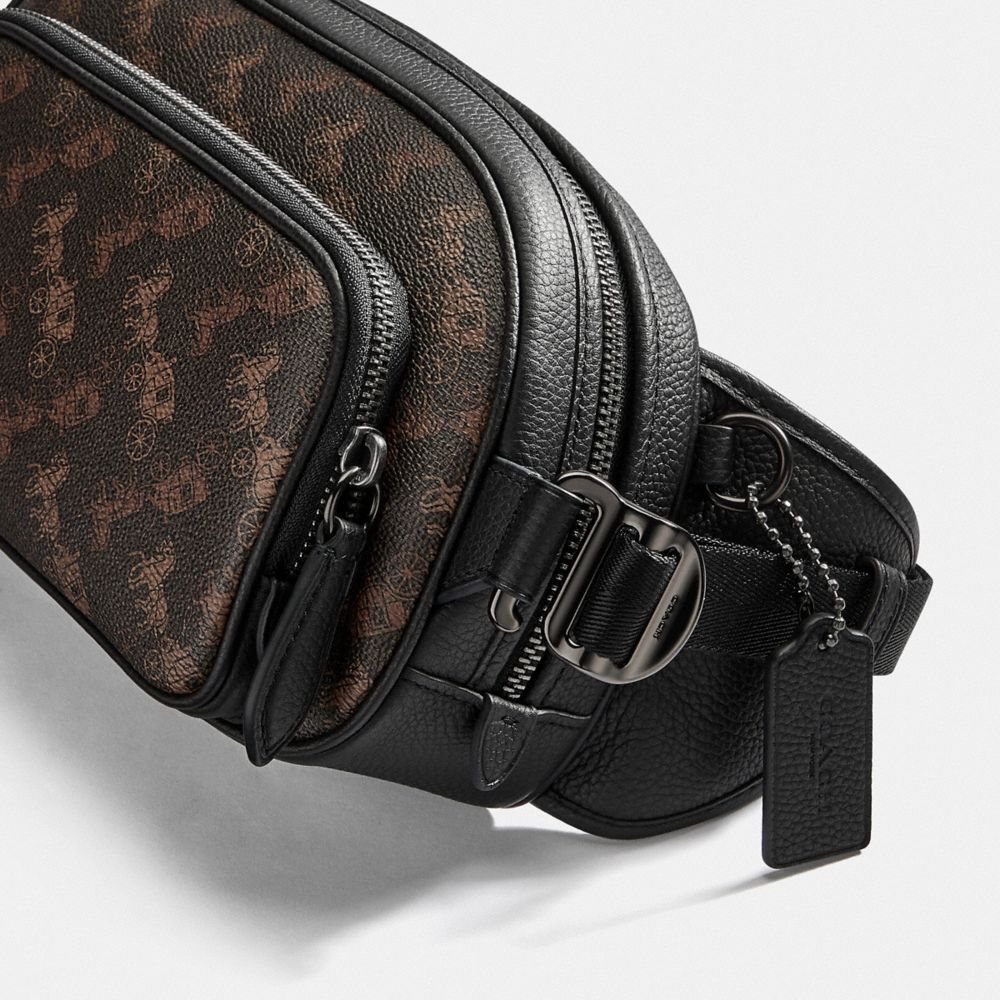 COACH® | Hitch Belt Bag With Horse And Carriage Print