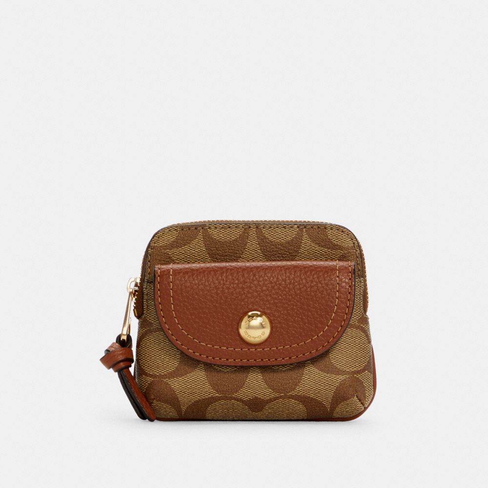 coach penny card case