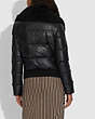 Puffer Jacket With Shearling