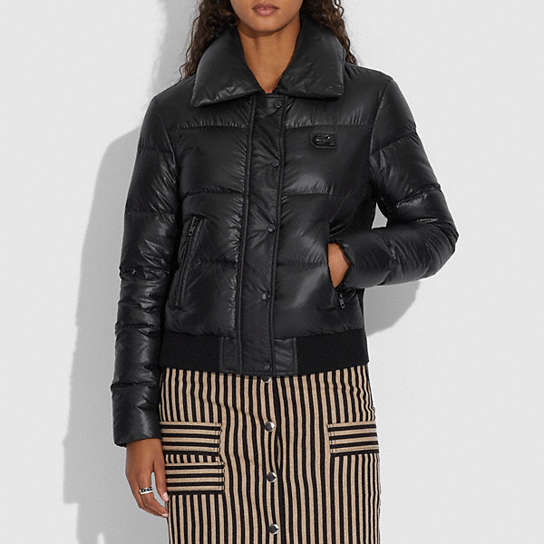 COACH OUTLET® | Puffer Jacket With Shearling