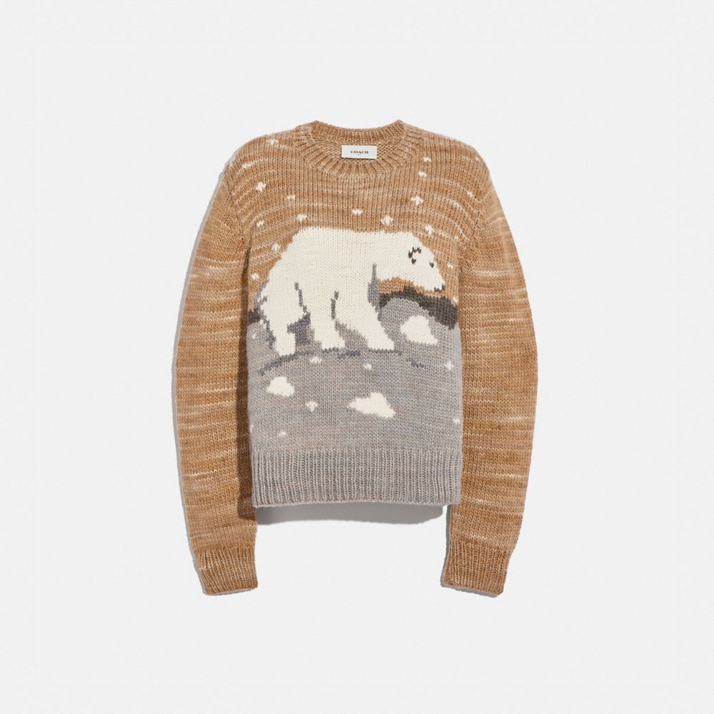 Polar Bear Sweater COACH®