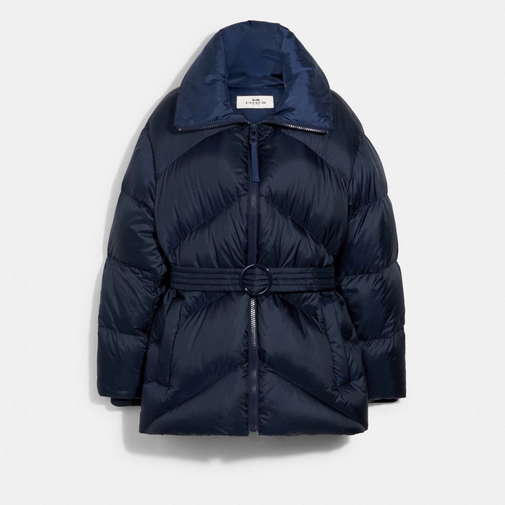 Belted Puffer Jacket COACH®