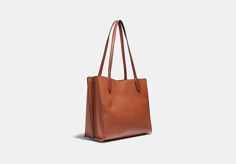 Willow Tote In Colorblock With Signature Canvas Interior