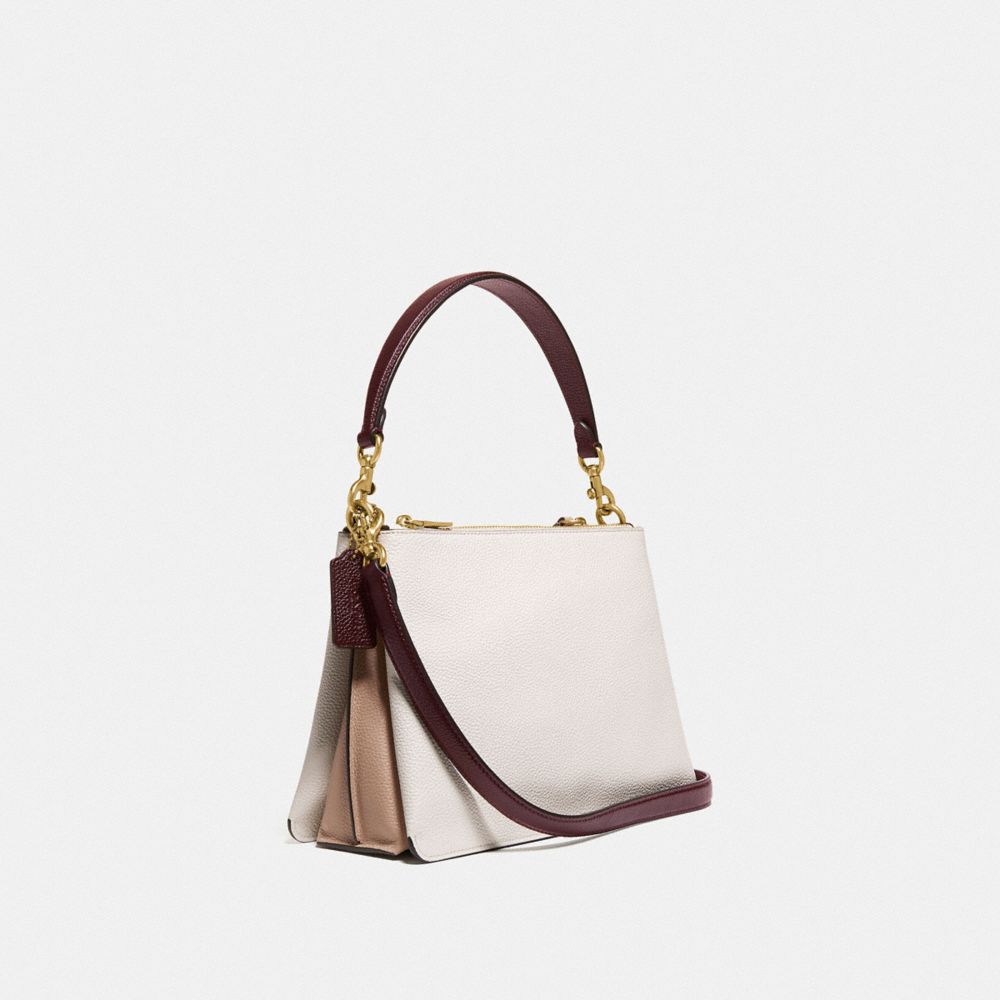 COACH® | Double Zip Shoulder Bag In Colorblock