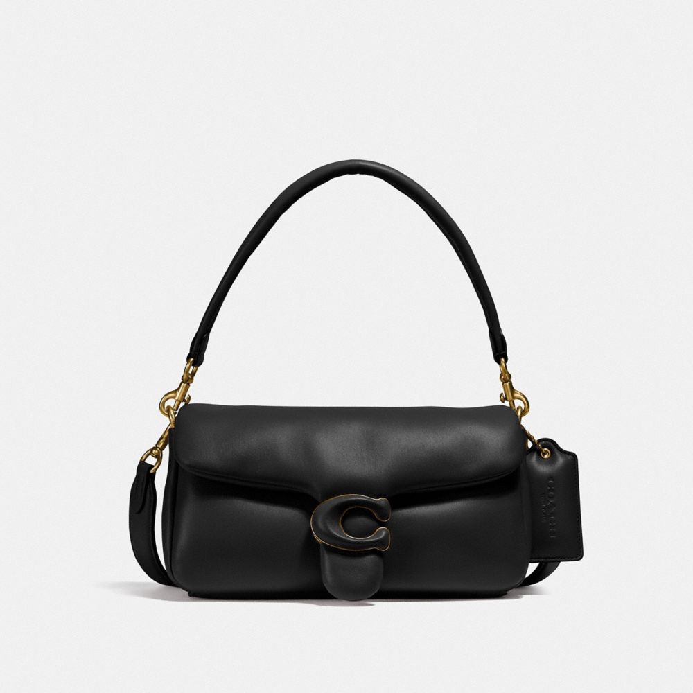 coach ピロー　タビーショルダー　BLACK