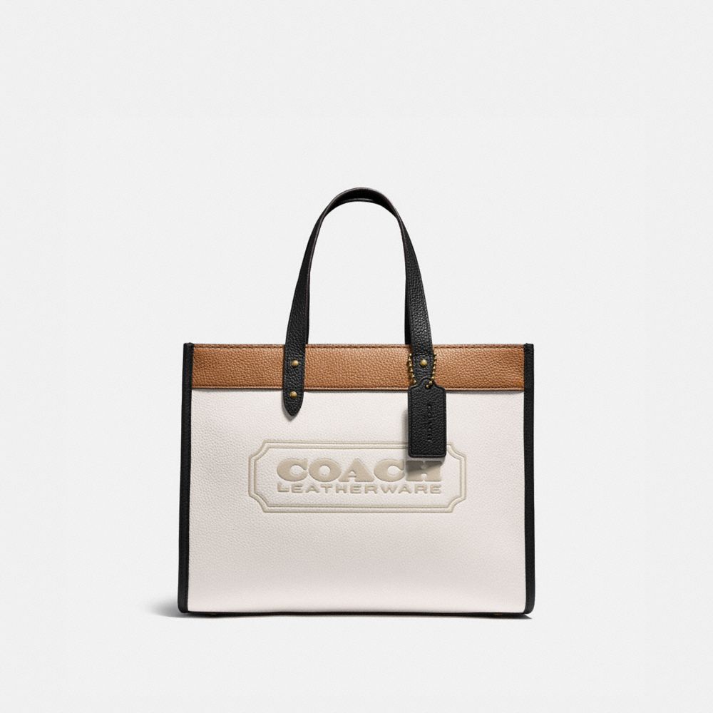 COACH® | Field Tote 30 In Colorblock With Coach Badge