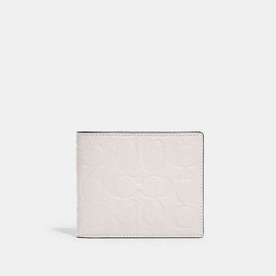 COACH®: 3 In 1 Wallet In Signature Leather