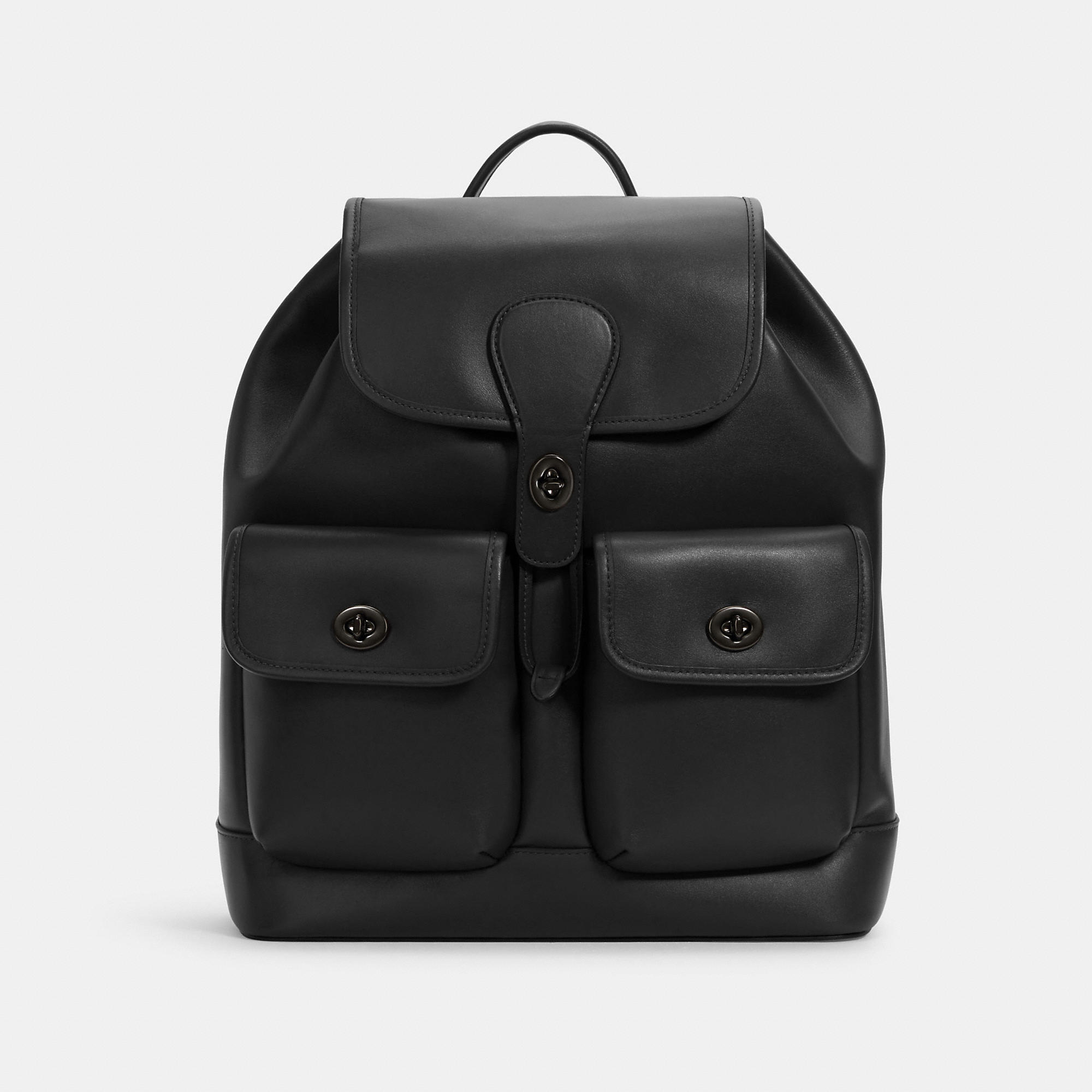 Coach Men's Heritage Backpack In Black | ModeSens