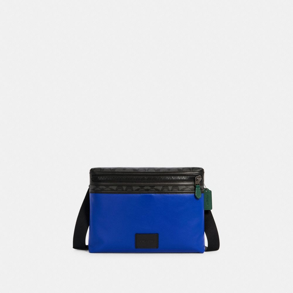 COACH® Outlet Carrier Crossbody In Colorblock Signature Canvas