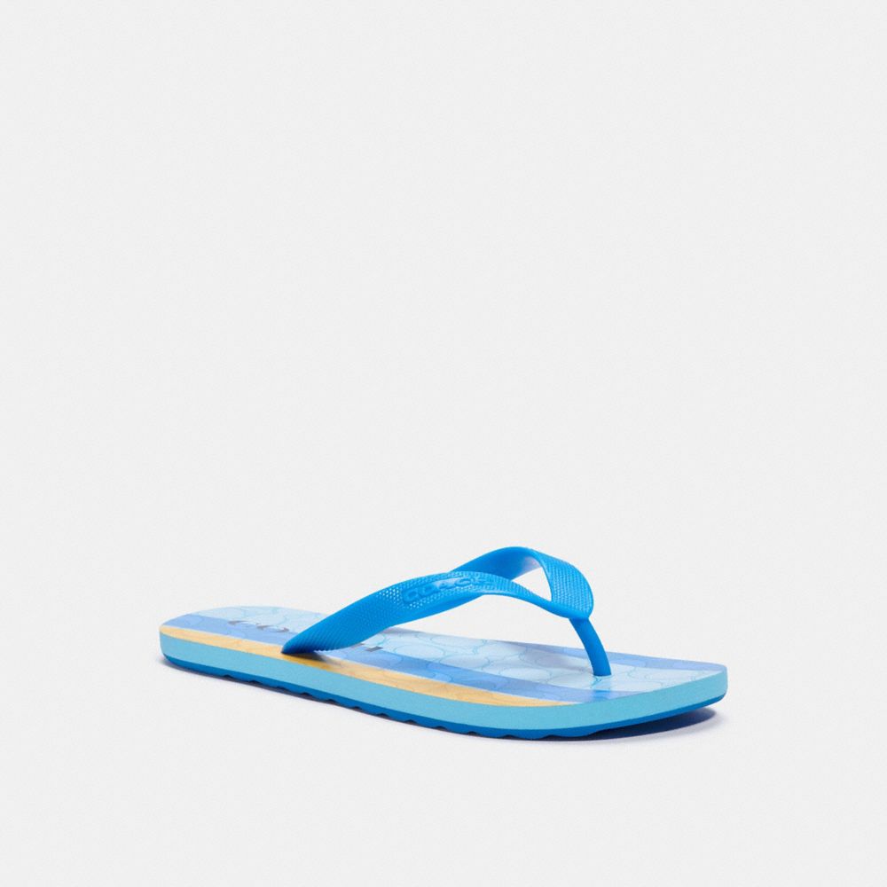 coach zak flip flop