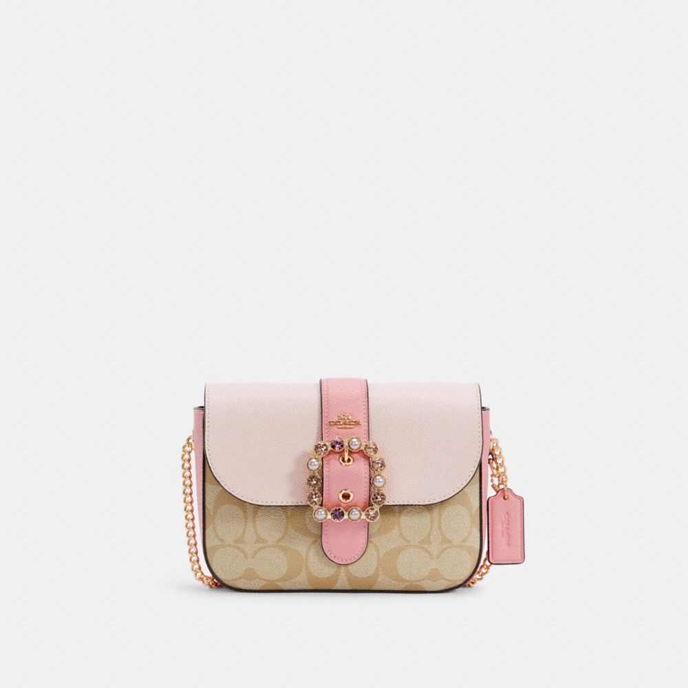 COACH® Outlet | Gemma Crossbody In Colorblock Signature Canvas