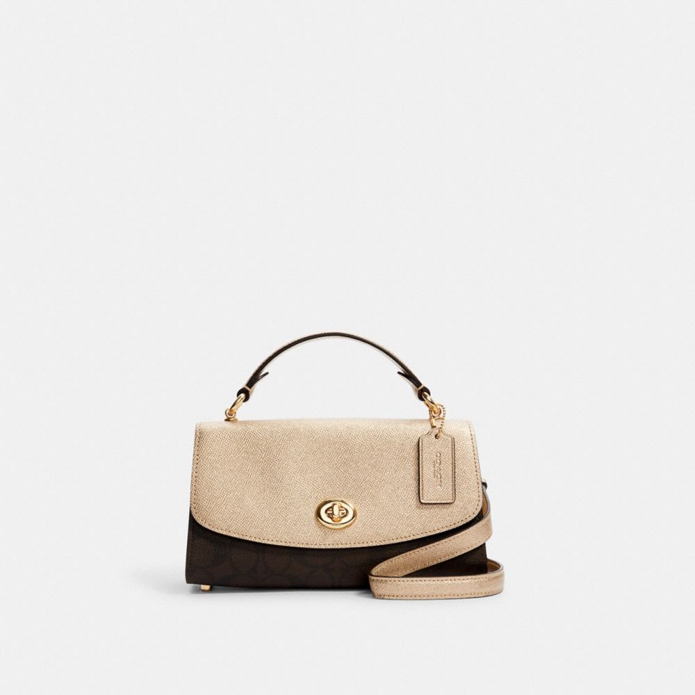 COACH® Outlet Tilly Satchel 23 In Signature Canvas